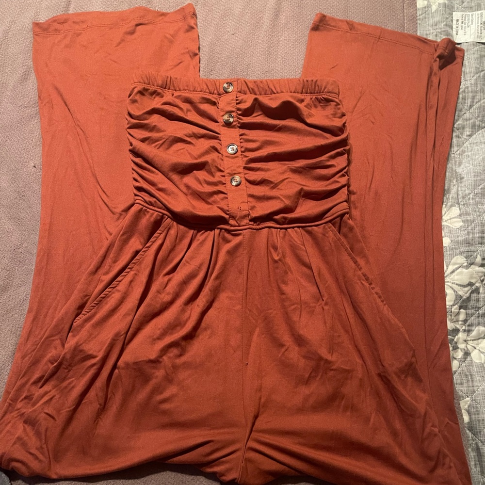 Strapless Romper